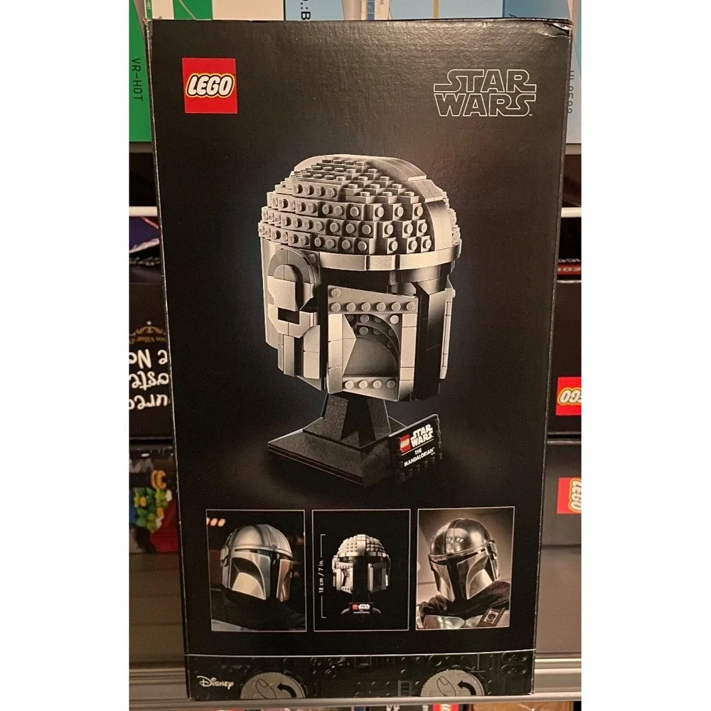 LEGO / STAR WARS: THE MANDALORIAN HELMET / 75328 / BRAND NEW / SEALED